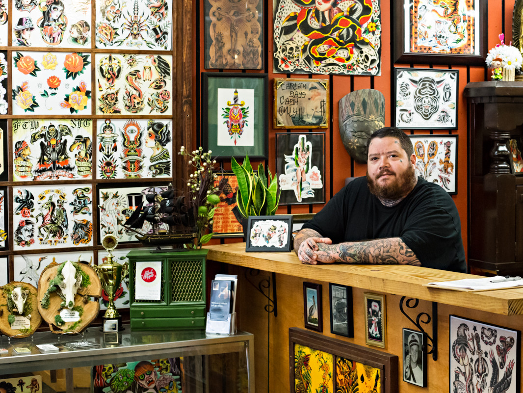 Big Little Mike's in Charge at Death or Glory Tattoos – Gainesville Downtown