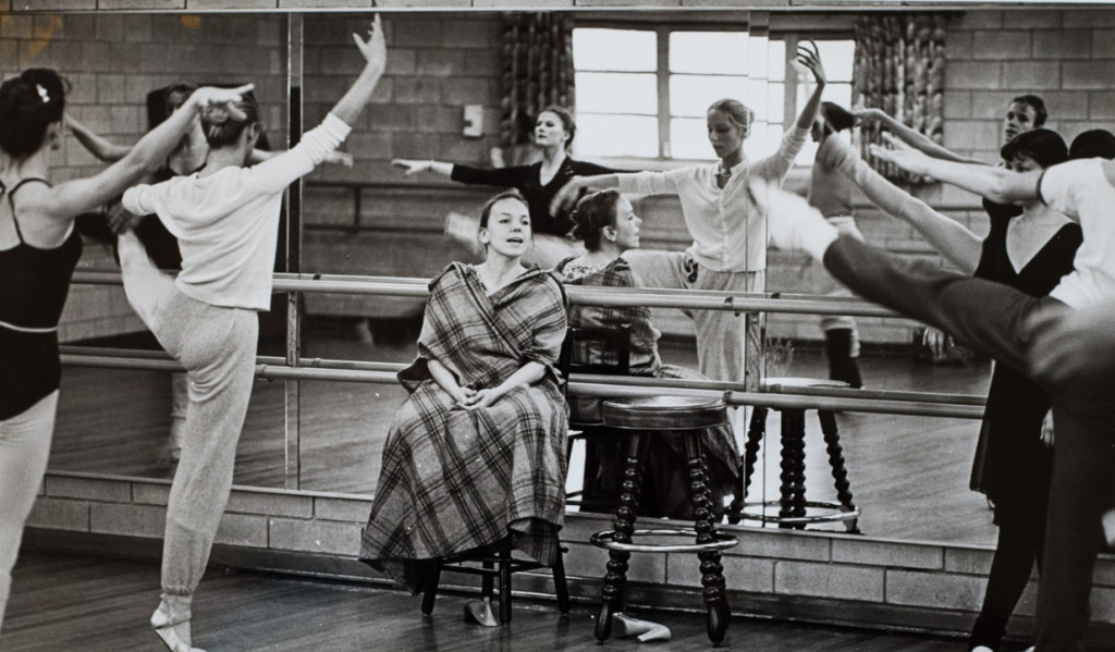 Kim Tuttle oversees dancers during the early years of Dance Alive.