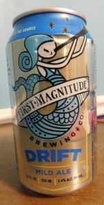 First Magnitudes Drift will soon appear in cans.
