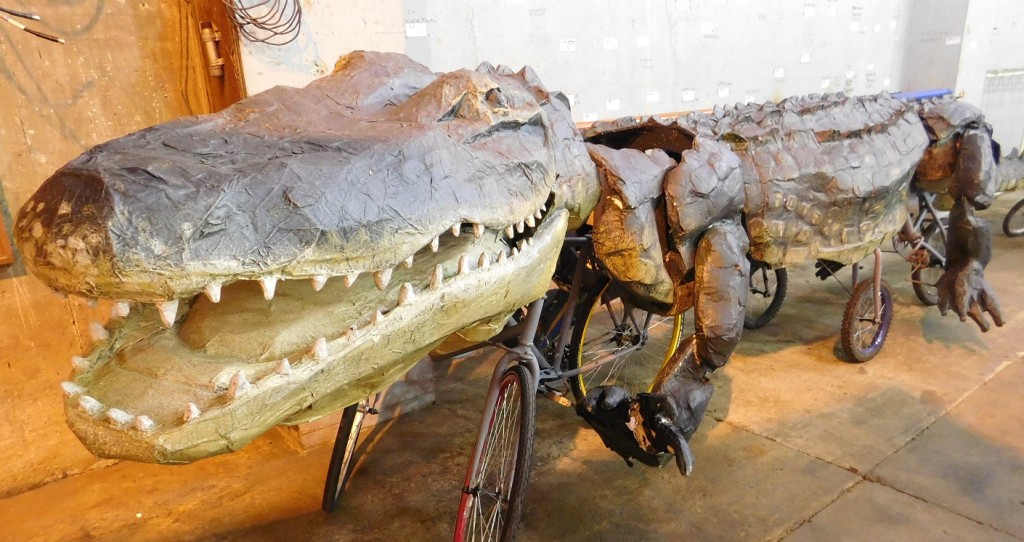 The Alligator Bike of Raymond Rawls and Lorraine Duerden.