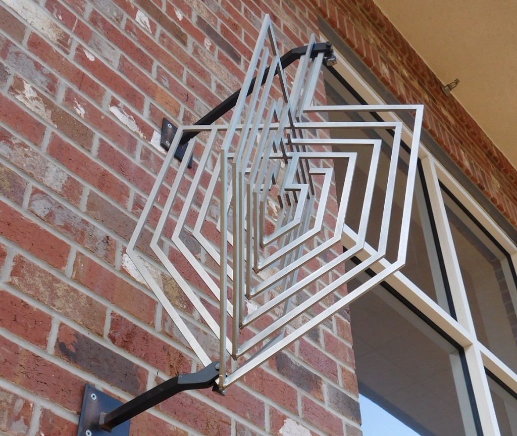 The Dreidel Labyrinth, by Marcia Raff, was installed earlier this week outside Black C Art Gallery on Southeast 2nd Place.