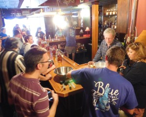 Inside the new Fish Hawk Tasting Room.