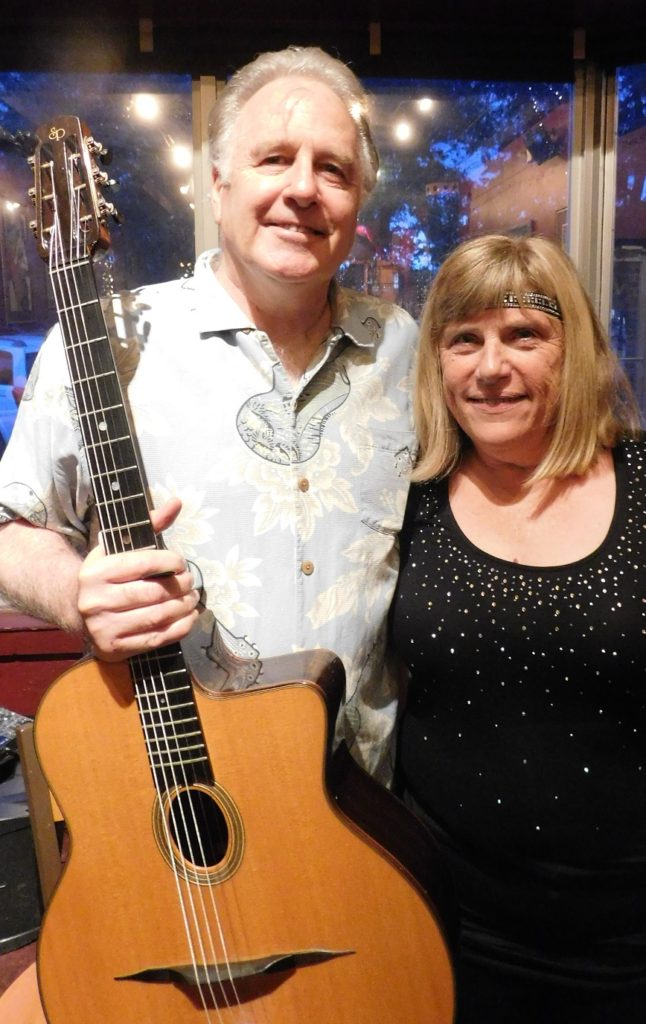 Marty Liquori and Patti Markoch will perform with Hot Club de Ville tonight at Bo Diddley Plaza. (Photo by Gainesville downtown)