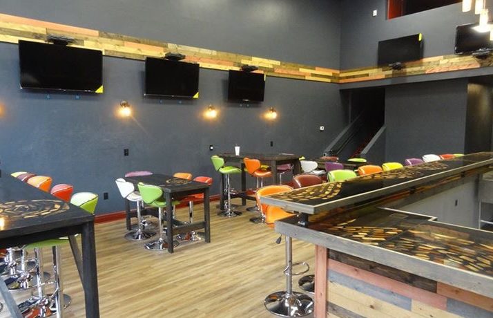 The inside of Elixir Lounge and Smoothies Bar.