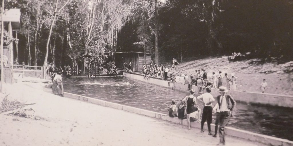 Gainesvilles Glen Springs was a popular gathering spot in the day.
