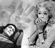 Joan Crawford, left, and Bette Davis in What Ever Happened to Baby Jane?