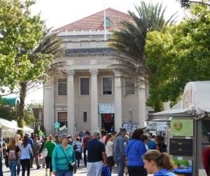 Last year's festival drew large crowds to downtown Gainesville. 