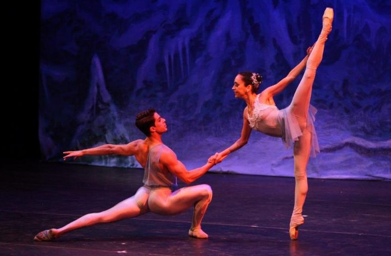 Fhilipe Teixeira and Carla Amancio in Spirits of the Forest Photo by Monica Nielsen)